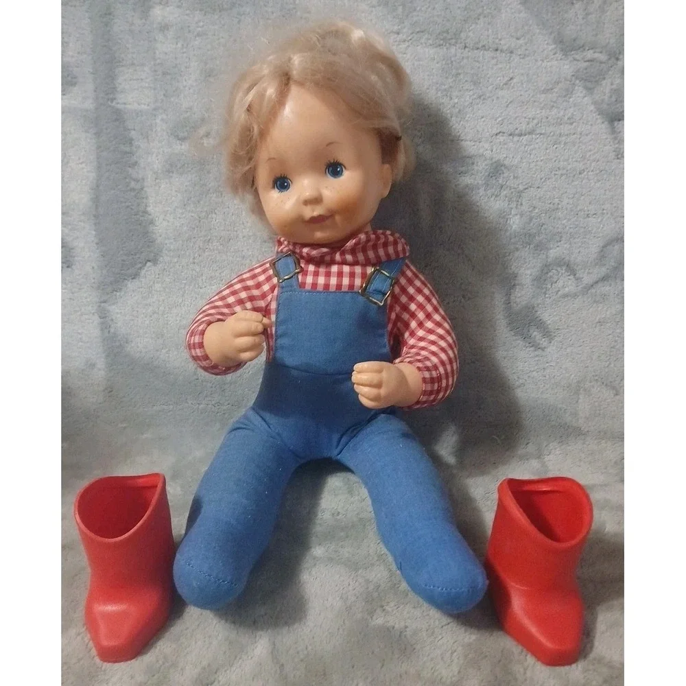 Vtg Ideal Toy Kitt Doll‎ & Kaboodle Girl Doll Horse Play Pony 1984 Boots Reign